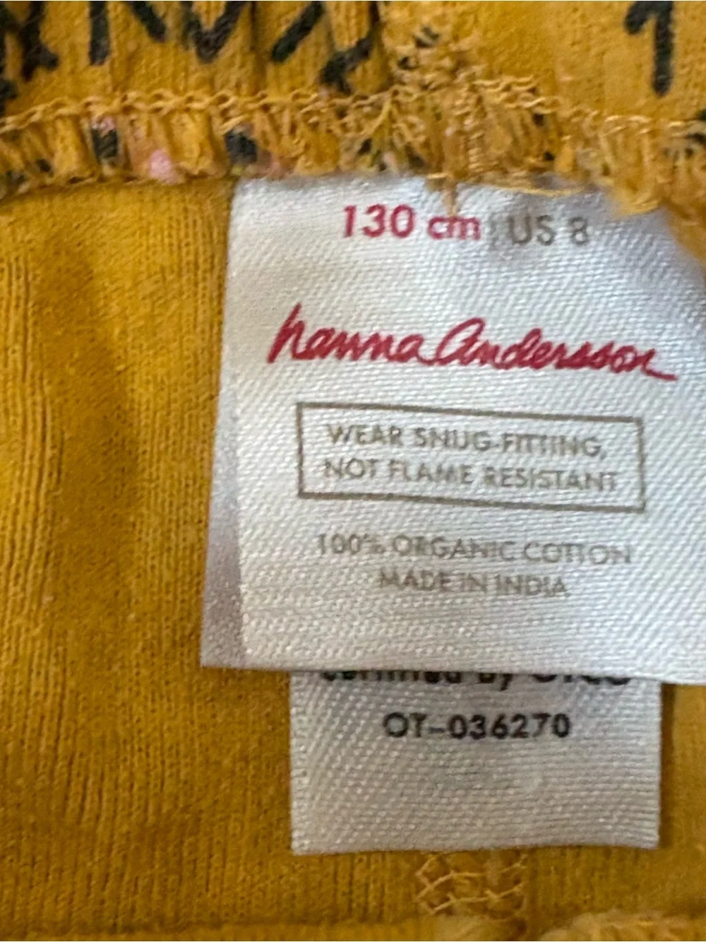 Hanna Andersson Lion Pajamas